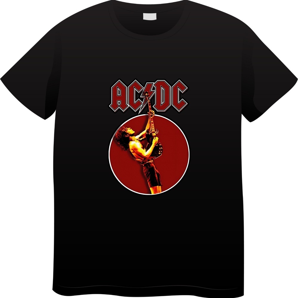 AC / DC RETRO ROCK‎ T SHIRT Unisex Adults Small
